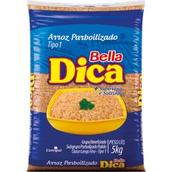 ARROZ BELLA DICA TP-1 5KG PARBOILIZADO